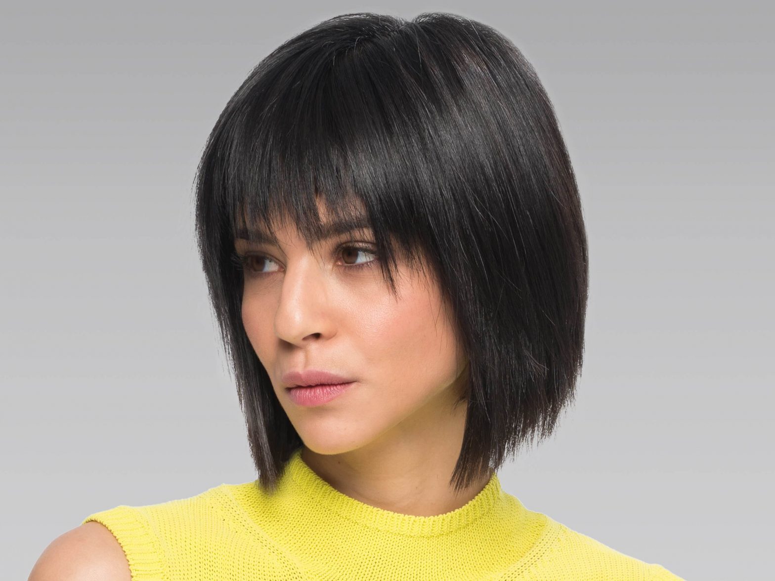 Classic Bob Haircut for Those Who Are Over Seventy